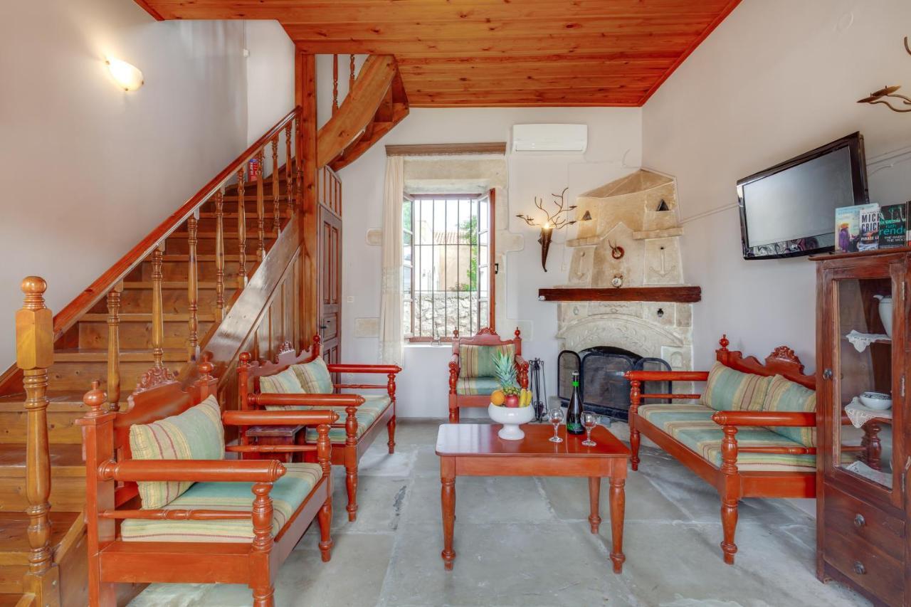 Traditional Home Vereniki With Heated Pool - By Apokoronas Villas Gavalochori 外观 照片