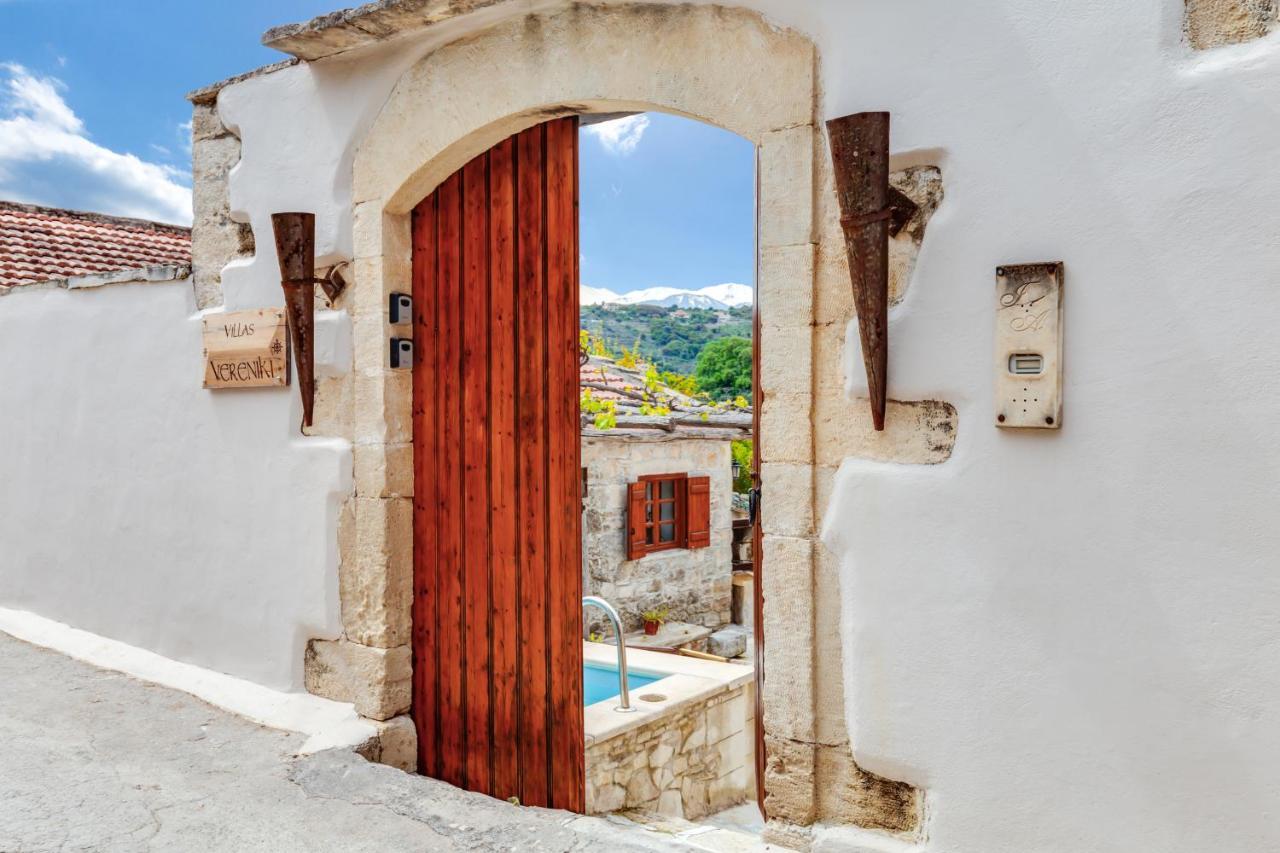 Traditional Home Vereniki With Heated Pool - By Apokoronas Villas Gavalochori 外观 照片