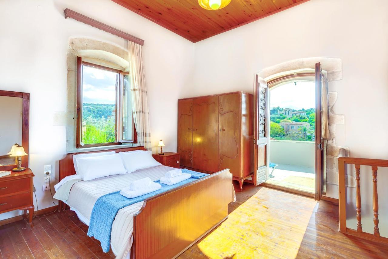 Traditional Home Vereniki With Heated Pool - By Apokoronas Villas Gavalochori 外观 照片