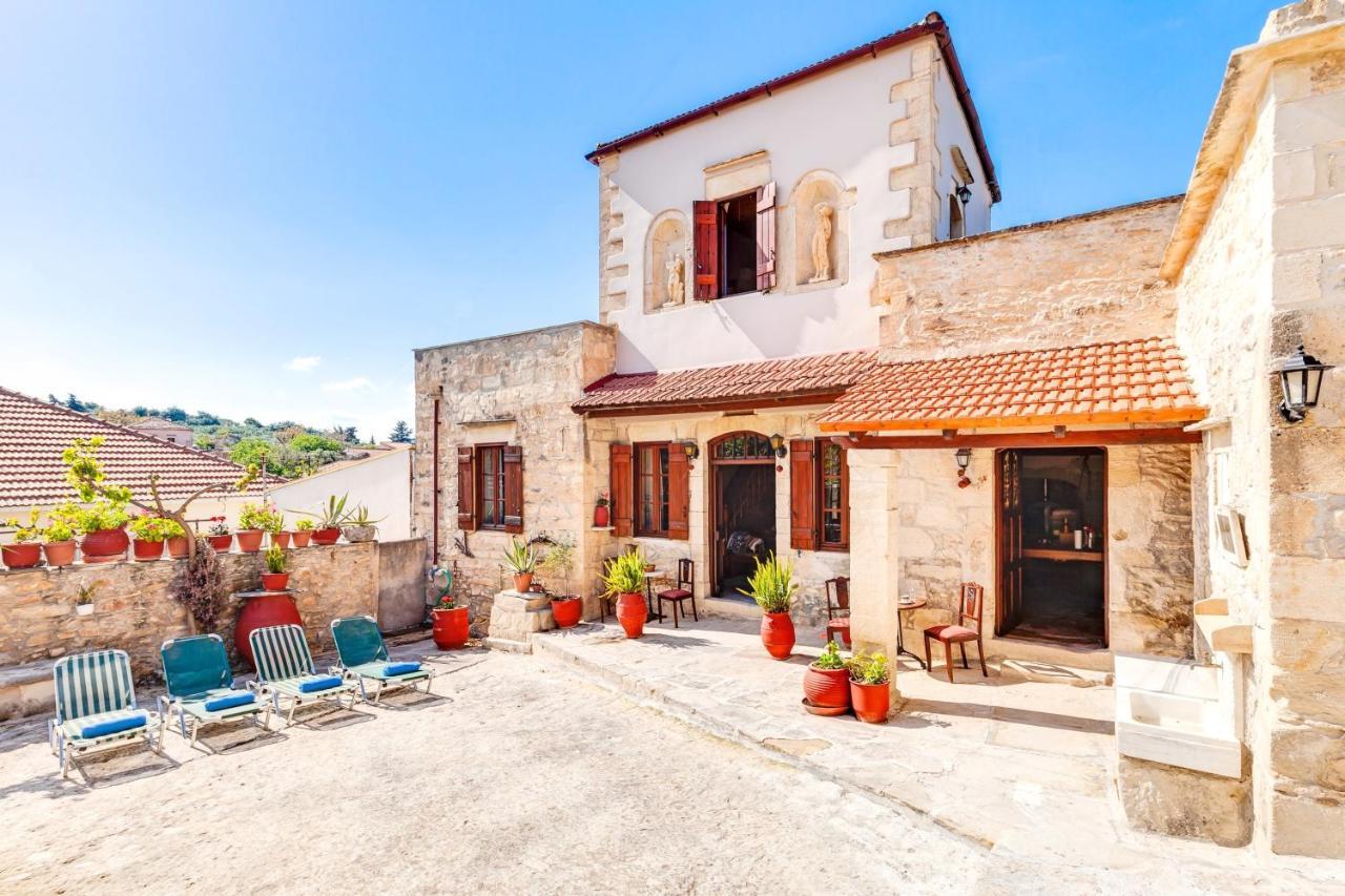 Traditional Home Vereniki With Heated Pool - By Apokoronas Villas Gavalochori 外观 照片