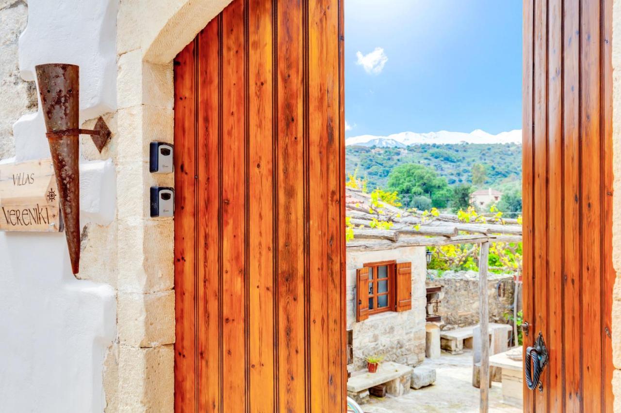 Traditional Home Vereniki With Heated Pool - By Apokoronas Villas Gavalochori 外观 照片